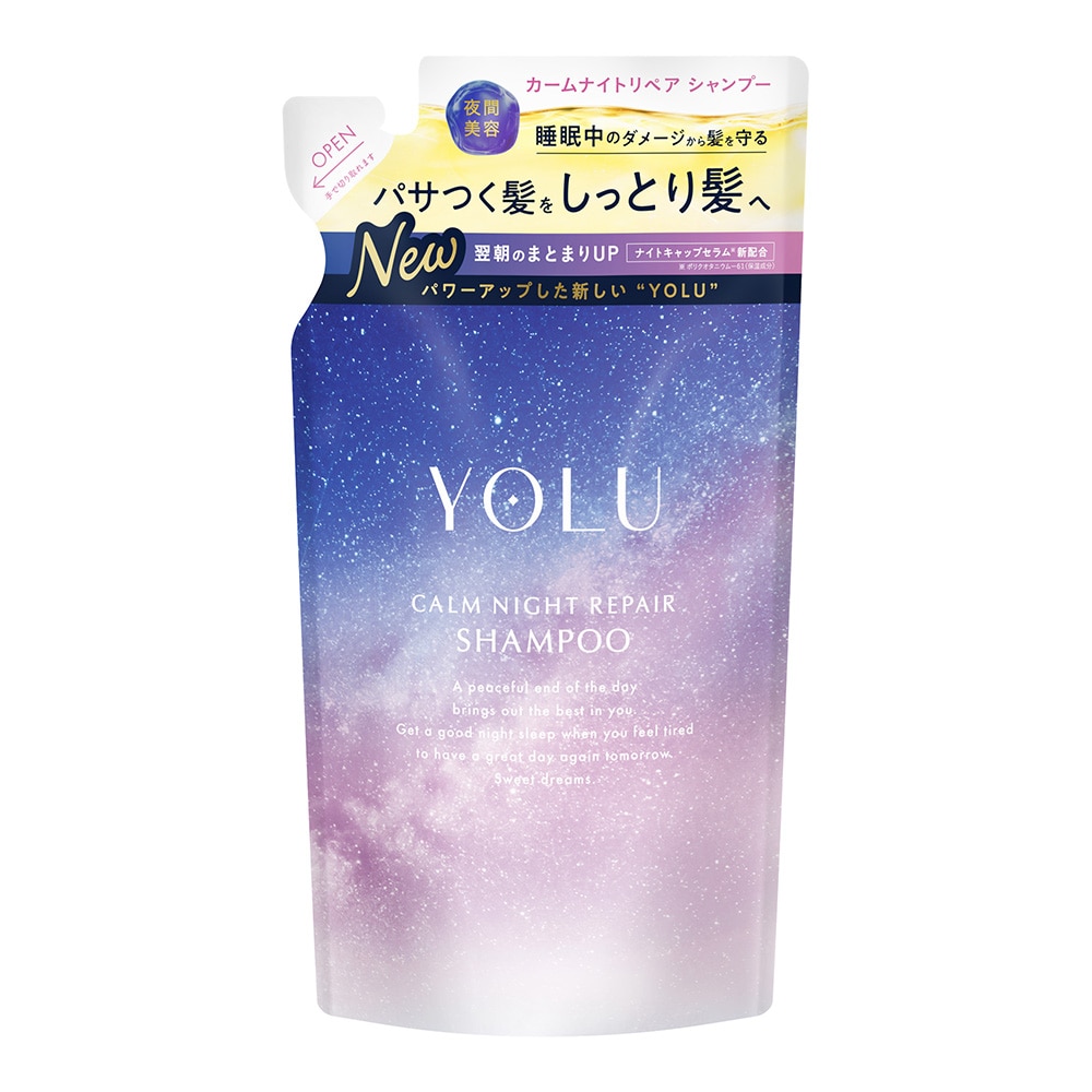 I-NE YOLU カームナイトリペアシャンプー 詰替用 370mL